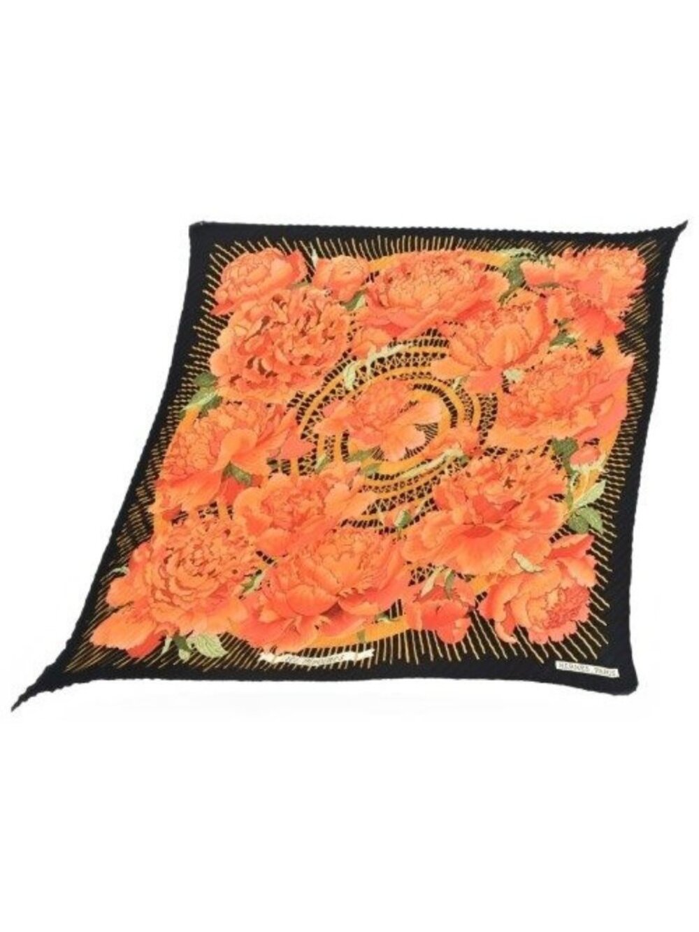 Hermes Carre Plisse Scarf Bandana